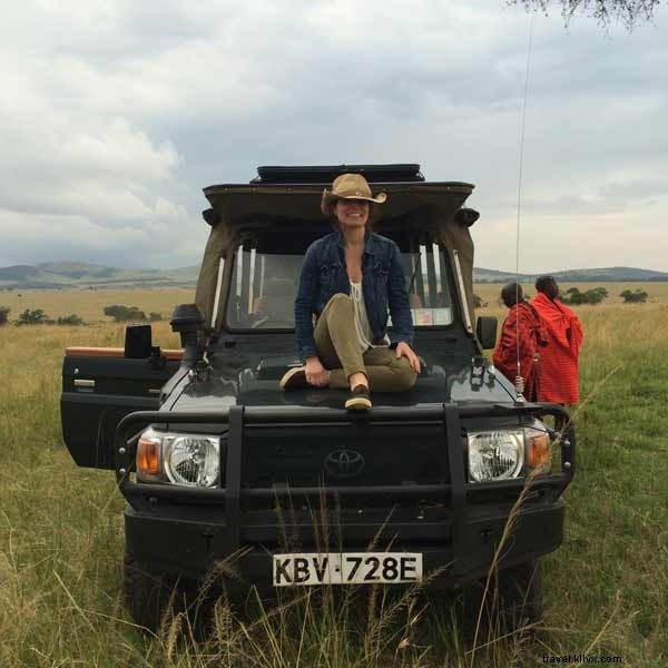 Um romance selvagem:brincar de casinha no mato queniano 