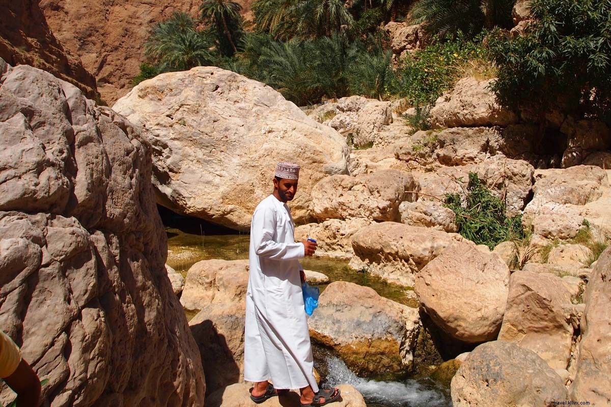 L aventure d Oman commence lorsque vous touchez l impasse et sautez dedans 