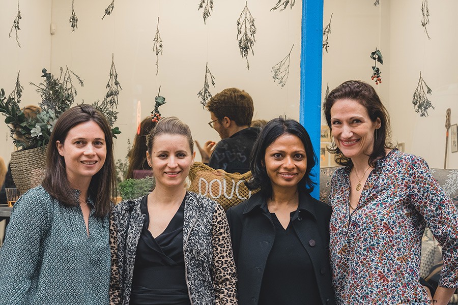 Anoche en Nueva York:París se reunió con India en Nolita 