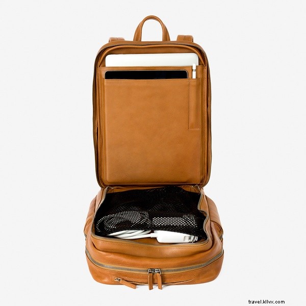 Viaja de forma más inteligente:la mochila que también funciona como oficina móvil 
