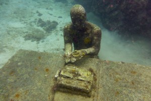 in cerca di immersioni, Scultura, e spezie a Grenada 