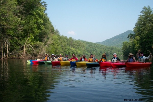 Navega en kayak por los Apalaches con el Sierra Club 