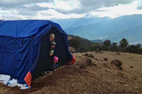 La stilista Cynthia Rowley porta l intera famiglia in Bhutan 