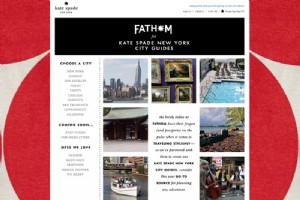 NUOVO! Fathom per Kate Spade Guide di New York 