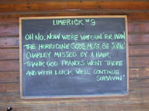 O que está em uma palavra? Limerick 