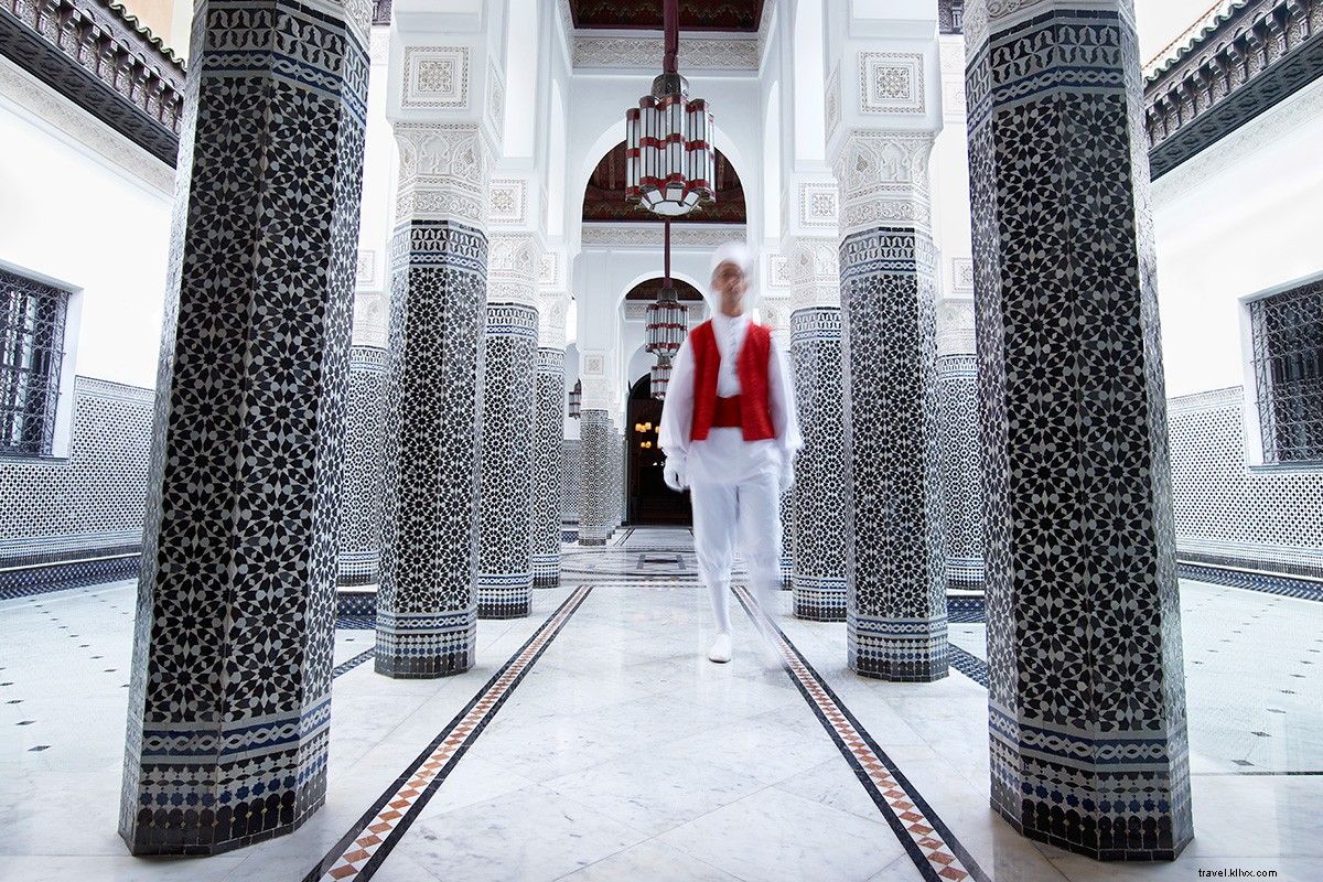Em Marrakech, um palácio lendário de uma época passada 