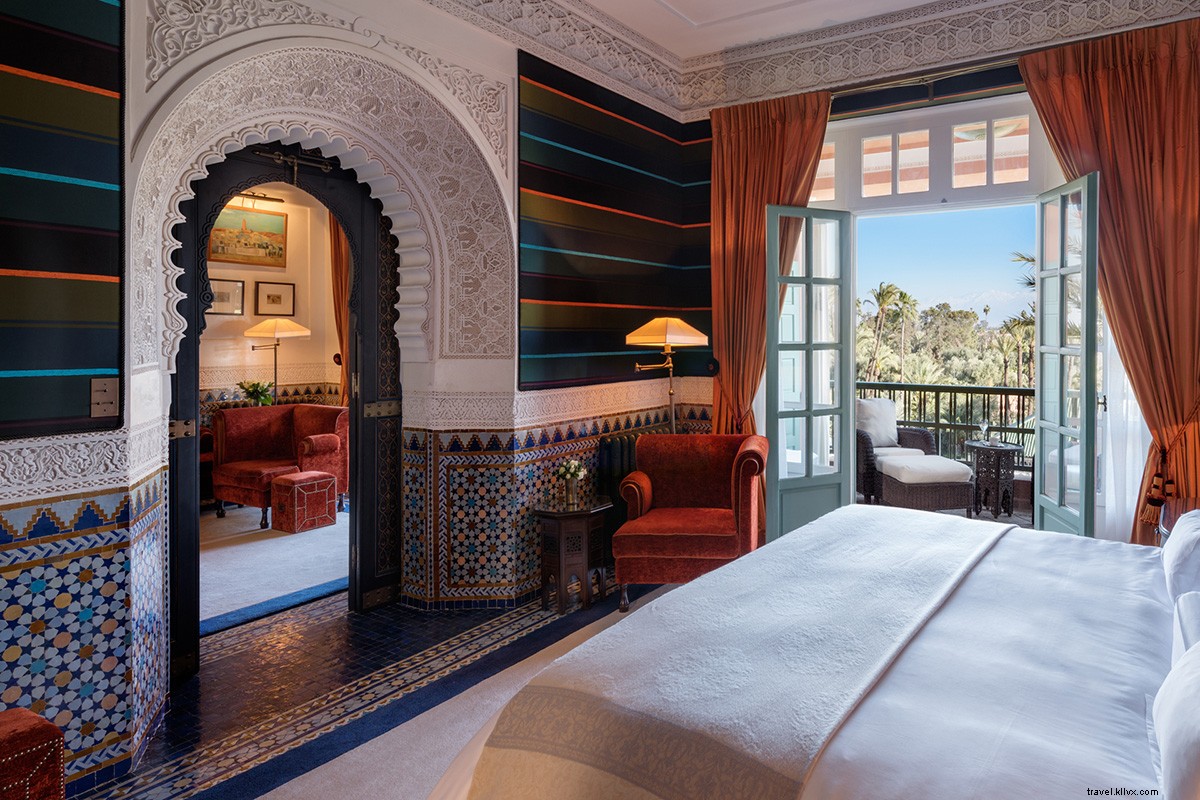 En Marrakech, un palacio legendario de una época pasada 