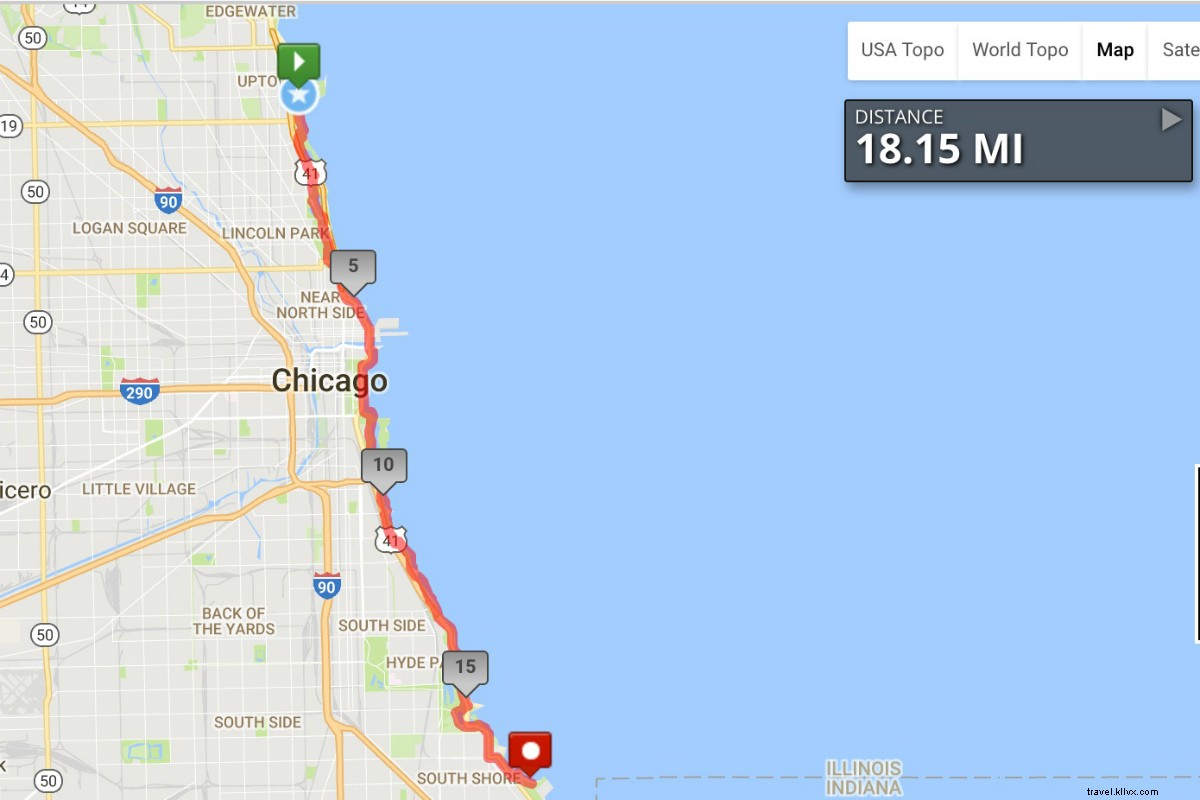 Corriendo por Chicago 