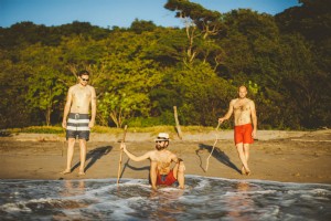 Le surf, Fruit de mer, et Snaps avec El Camino au Nicaragua 