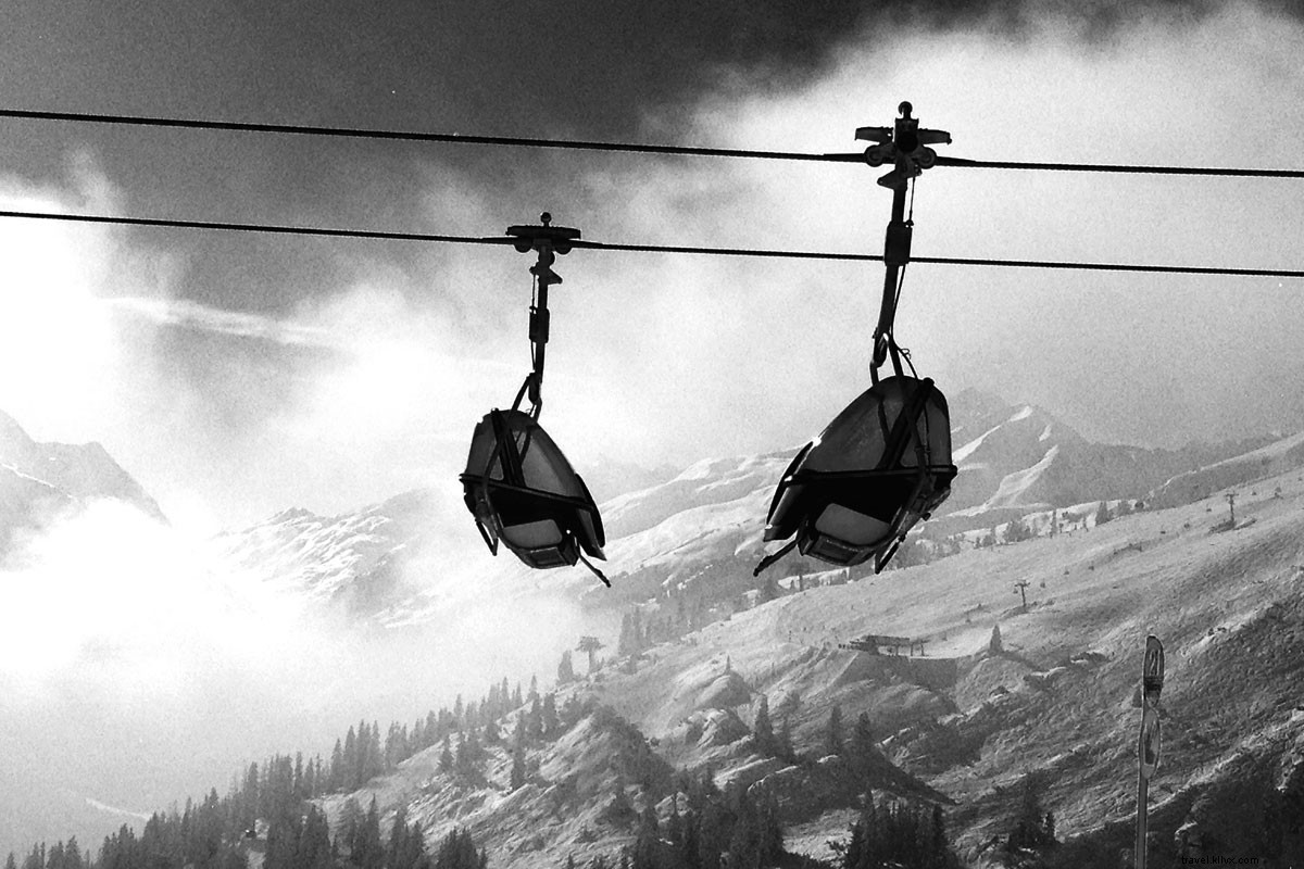 最高のスキーとAprès-オーストリアアルプスのスキー 