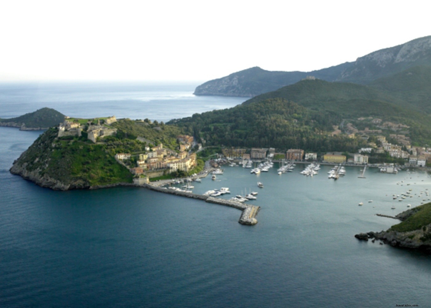 Trouver la paix à Porto Ercole, Italie 