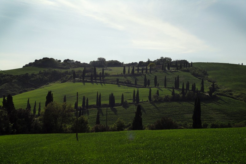 Uma pousada cresce na Toscana 