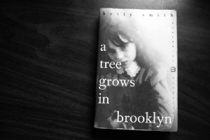 Trecho de uma árvore cresce no Brooklyn 