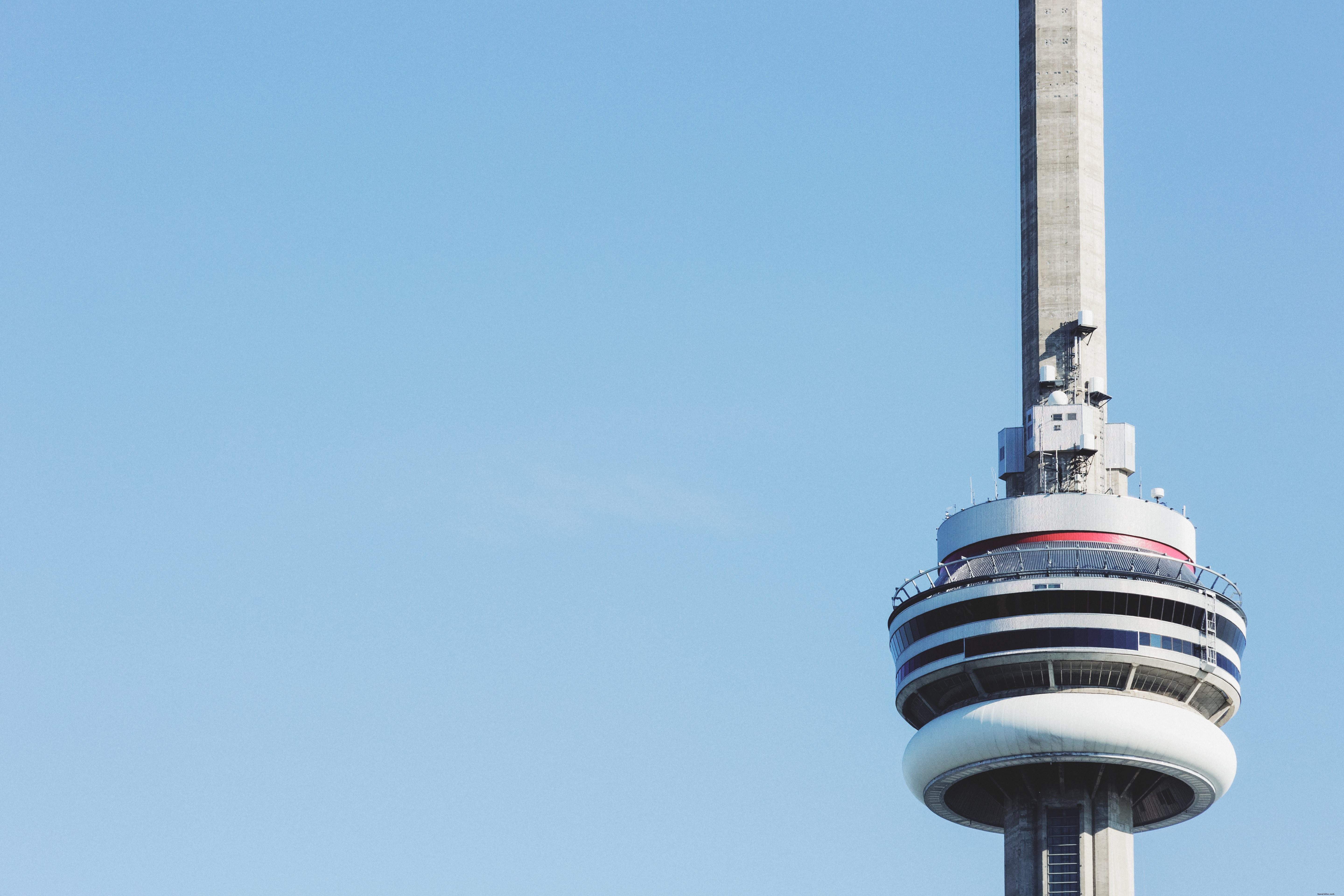 Foto del ponte di osservazione della CN Tower 