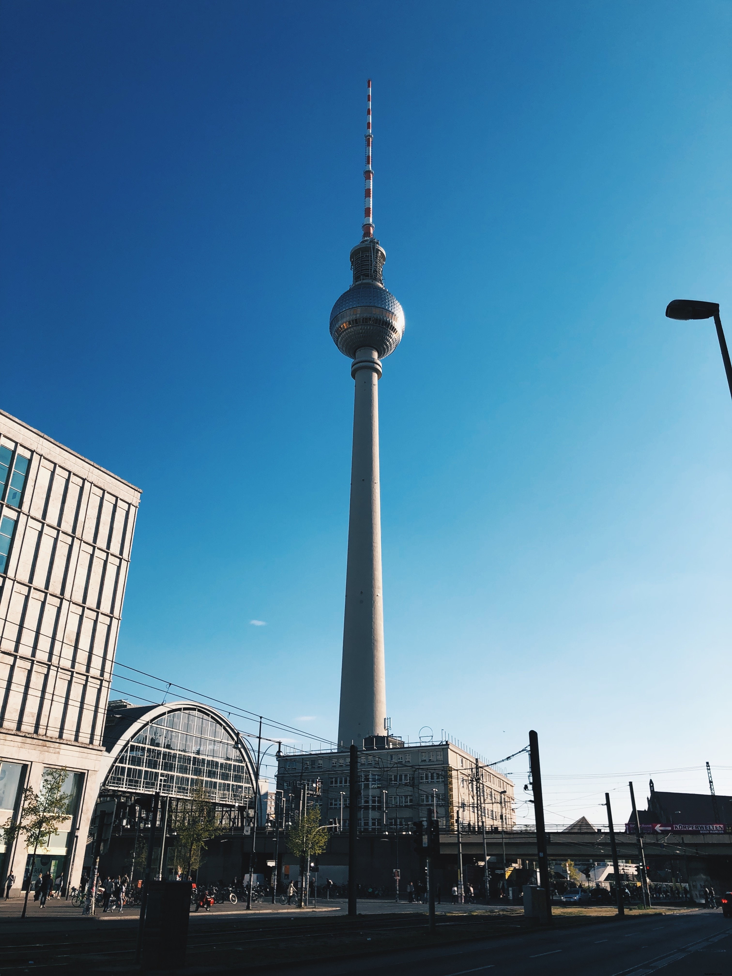 Foto de la torre de televisión de Berlín 