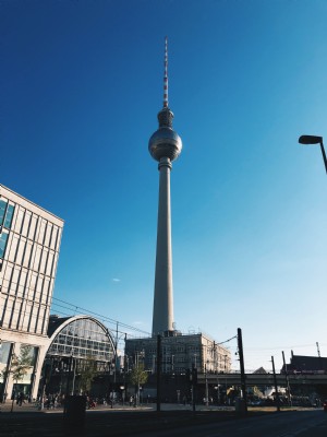 Foto de la torre de televisión de Berlín 