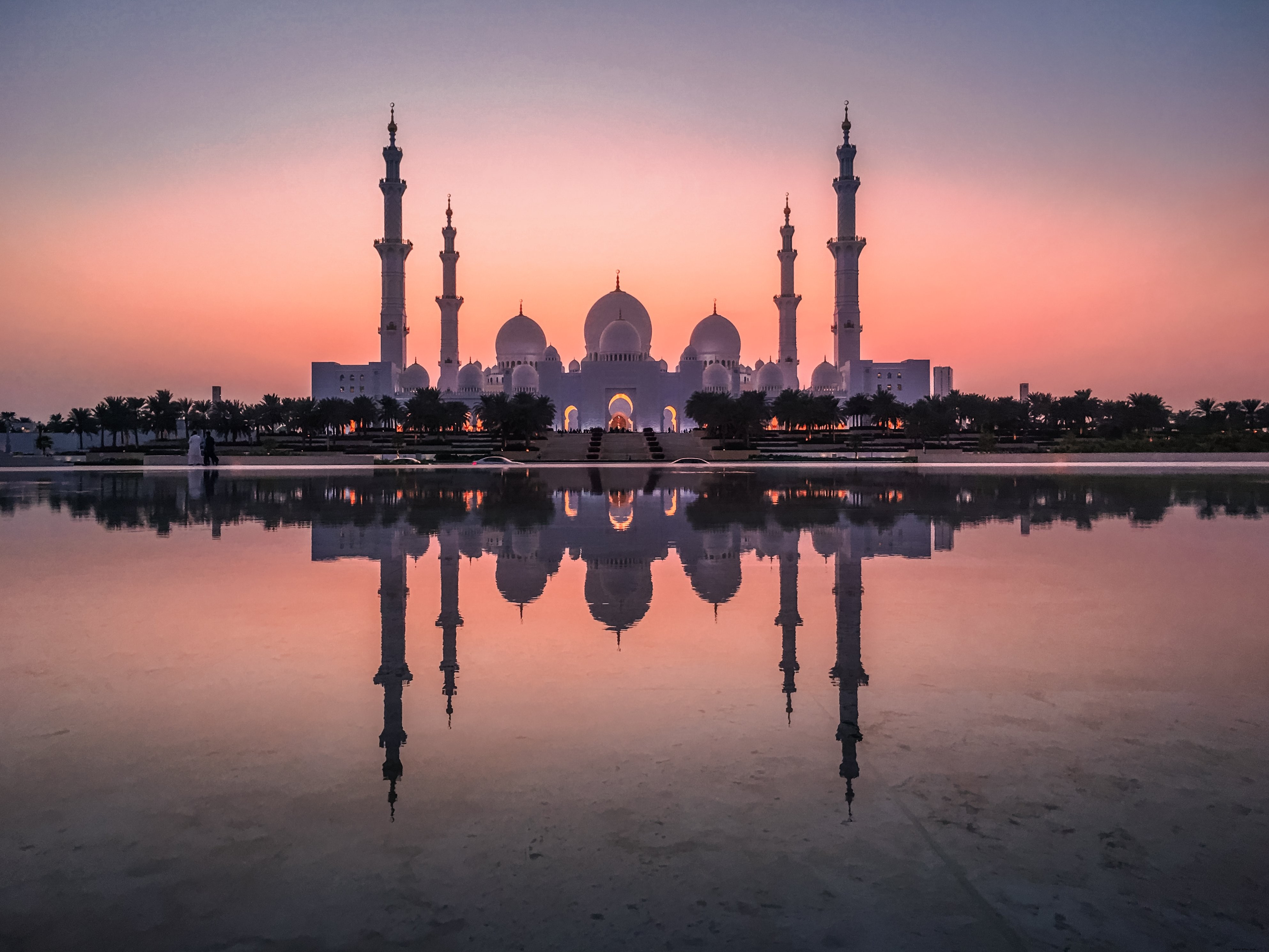 Reflejos de la foto del Taj Mahal 