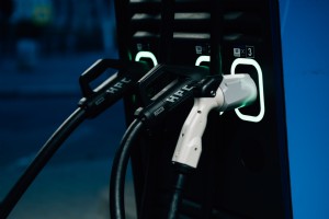 Photo d une station de recharge de voiture électrique 