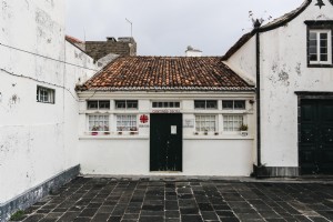 Foto del edificio del club social en Portugal 