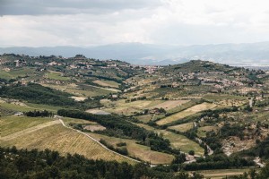 Pemandangan Italia Dalam Semua Nuansa Foto Hijau 