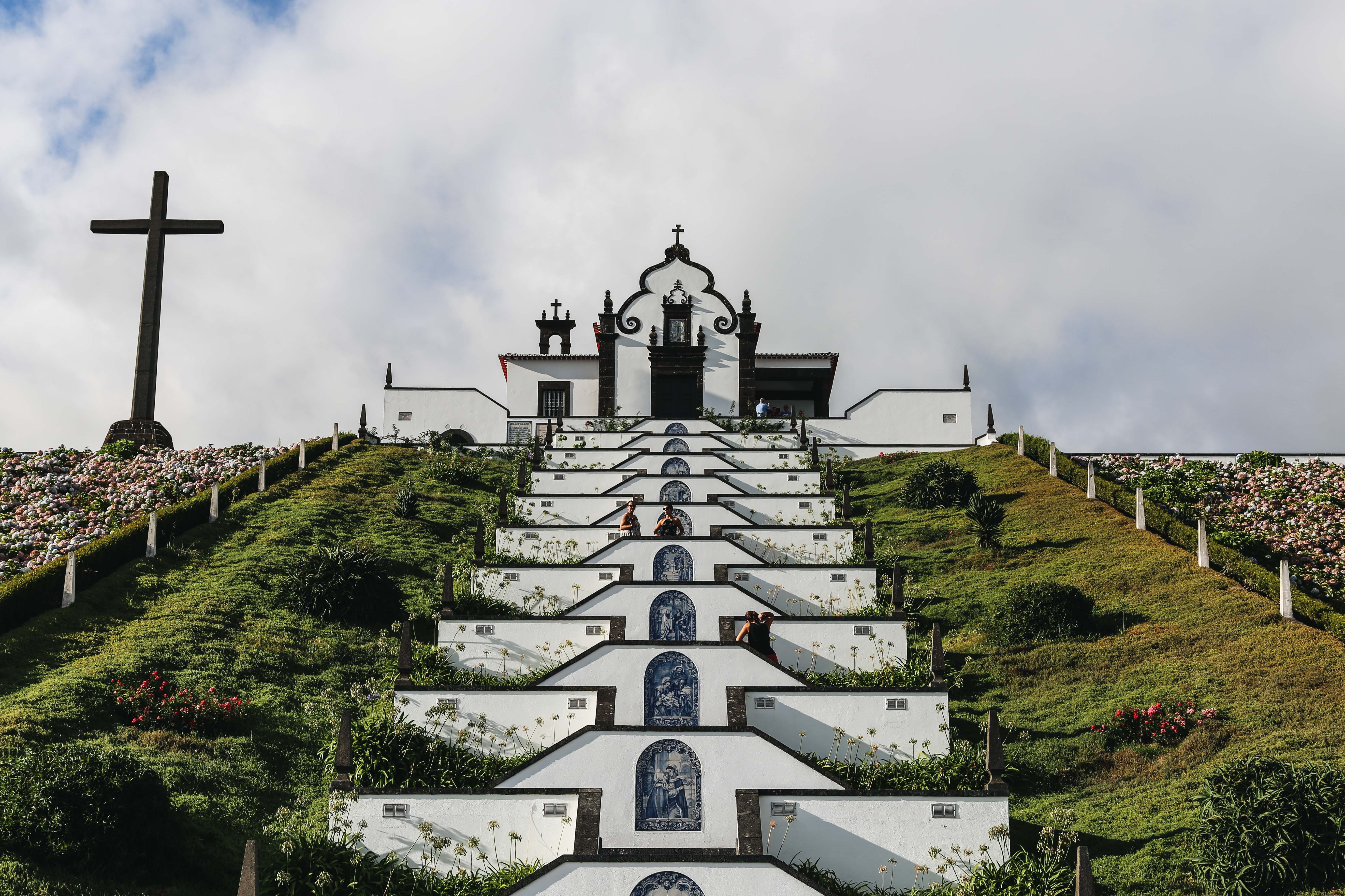 Pemandangan Kapel Our Lady Of Peace Foto 