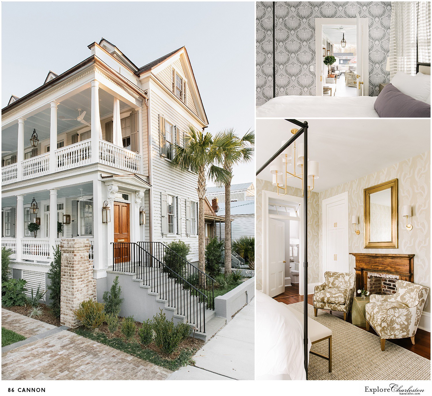7 casas históricas em Charleston nas quais você realmente pode dormir 