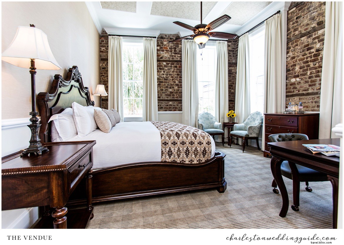 Las suites de luna de miel más románticas de Charleston 