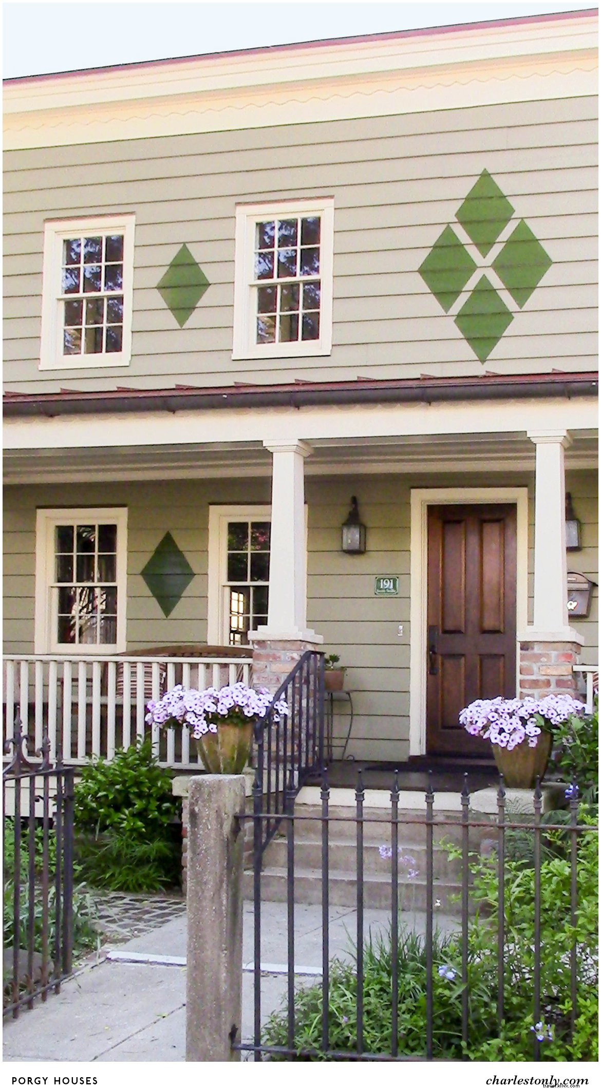 ¿Puedes encontrar estas 9 viviendas decoradas en Charleston? 
