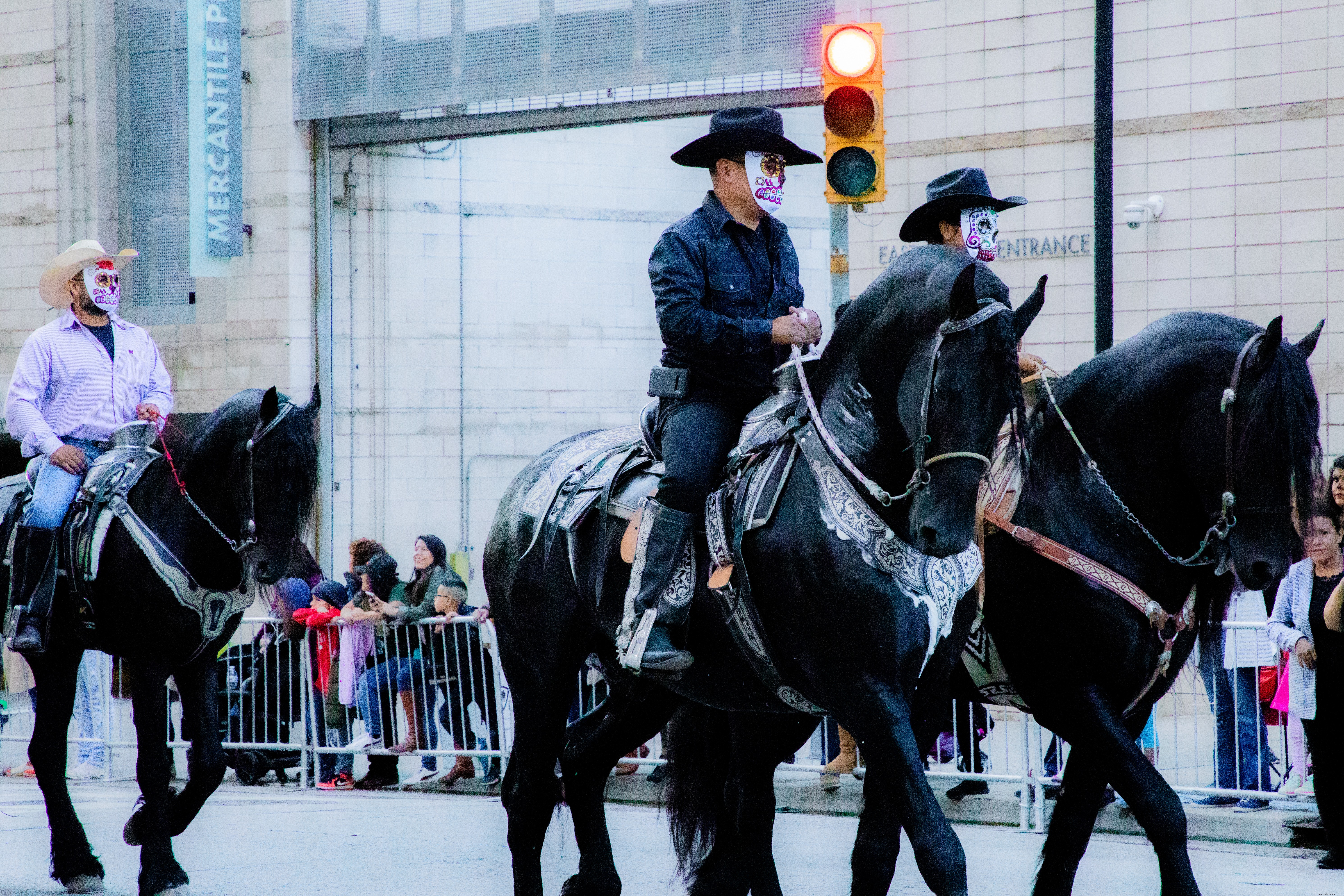 Ensaio fotográfico:Desfile do Dia de los Muertos em Dallas 