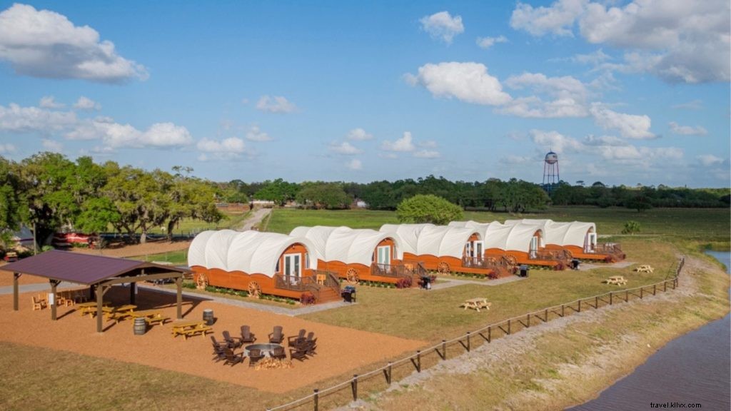 Glamping familiar en Westgate River Ranch Resort and Rodeo 