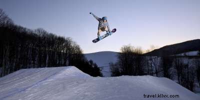 Deportes y actividades de invierno en Asheville, Carolina del Norte 