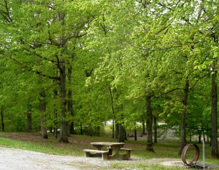 Área de travesía de Twin Lakes 