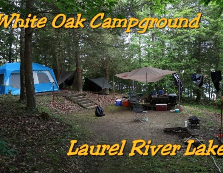 Campamento en bote White Oak 