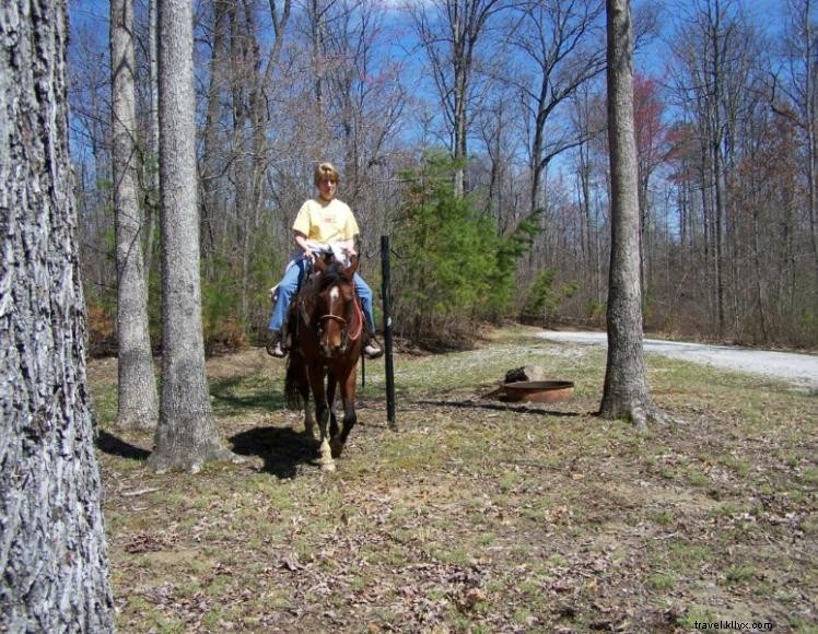 Campamento de caballos Barren Fork 