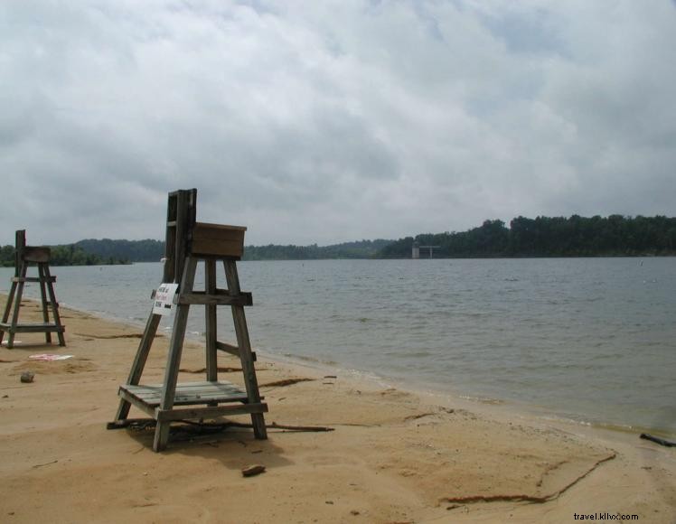 Barrage de Barren River et terrain de camping Tailwater CE 