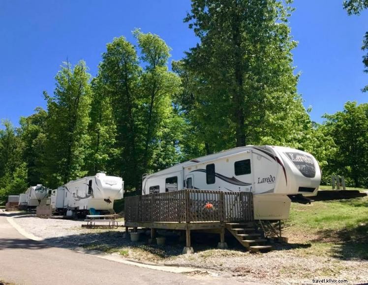 Terrain de camping Crockett Frontiers 