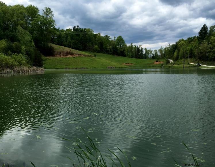 Le lac Pay de la folle Martha 