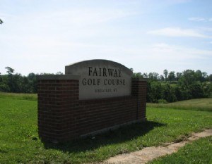 Campo de golfe e casas de campo Fairway 