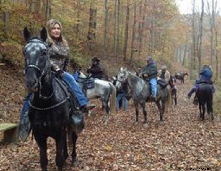 Campamento del puente alemán y senderos para caballos Dewey 