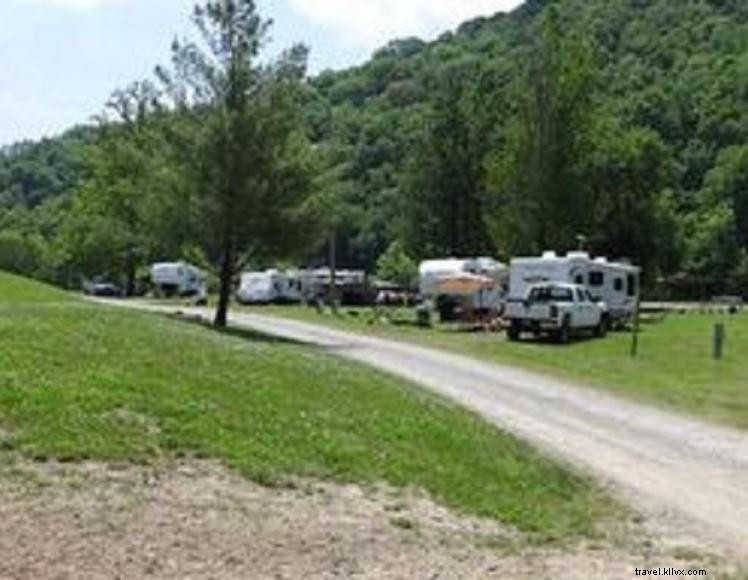 Campamento del puente alemán y senderos para caballos Dewey 