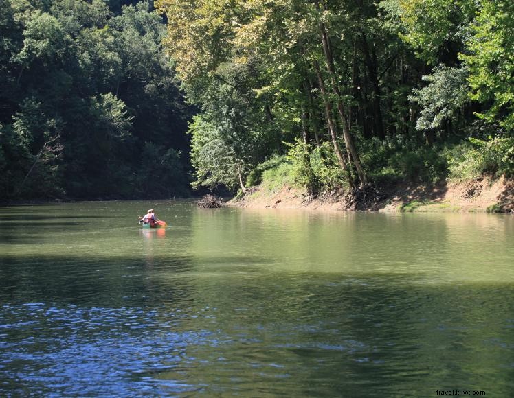 Canoë-kayak de la rivière verte 