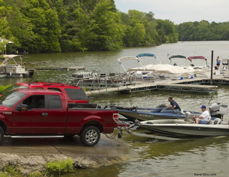 Marina et terrain de camping de Guist Creek 