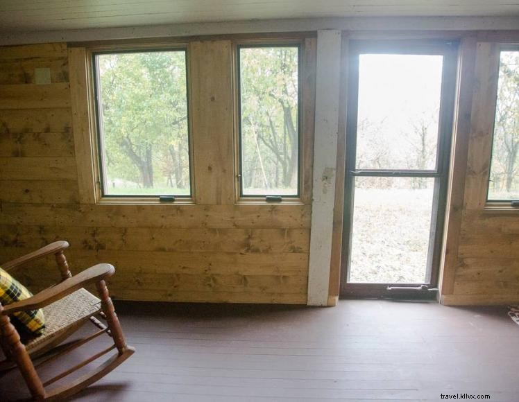 Cabane en rondins historique 