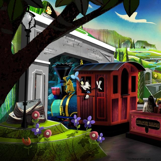 One Wild Ride:Mickey &Minnie’s Runaway Railway no Walt Disney World® Resort em Orlando 