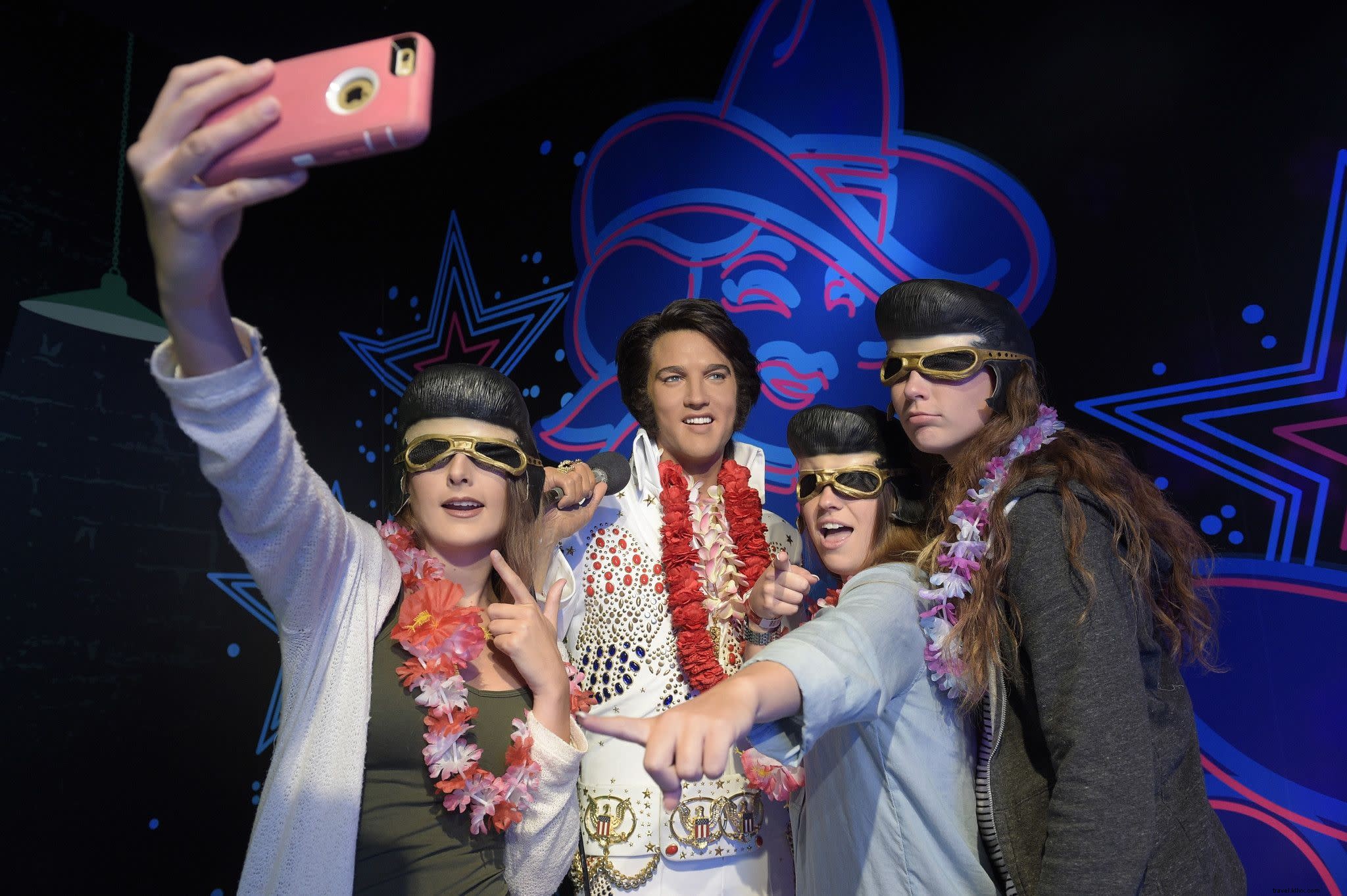 É o paraíso de  selfies  com abundância de celebridades no Madame Tussauds Orlando 