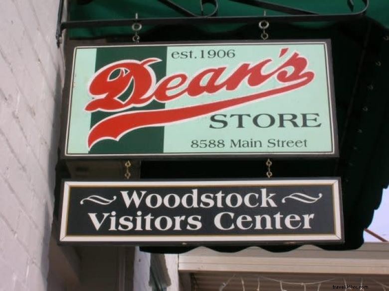 Centro de visitantes de Woodstock en Deans Store 