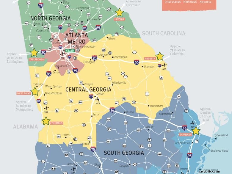 Pusat Informasi Pengunjung Georgia - Valdosta 