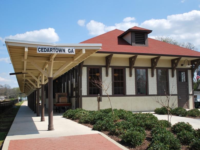 Museo histórico en Centro de bienvenida de Cedartown 