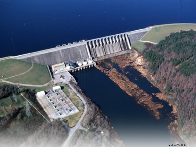 Hartwell Dam e Lake Visitor Center 