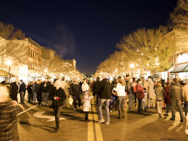 Distrito comercial y gastronómico y centro de visitantes del centro histórico de Thomasville 